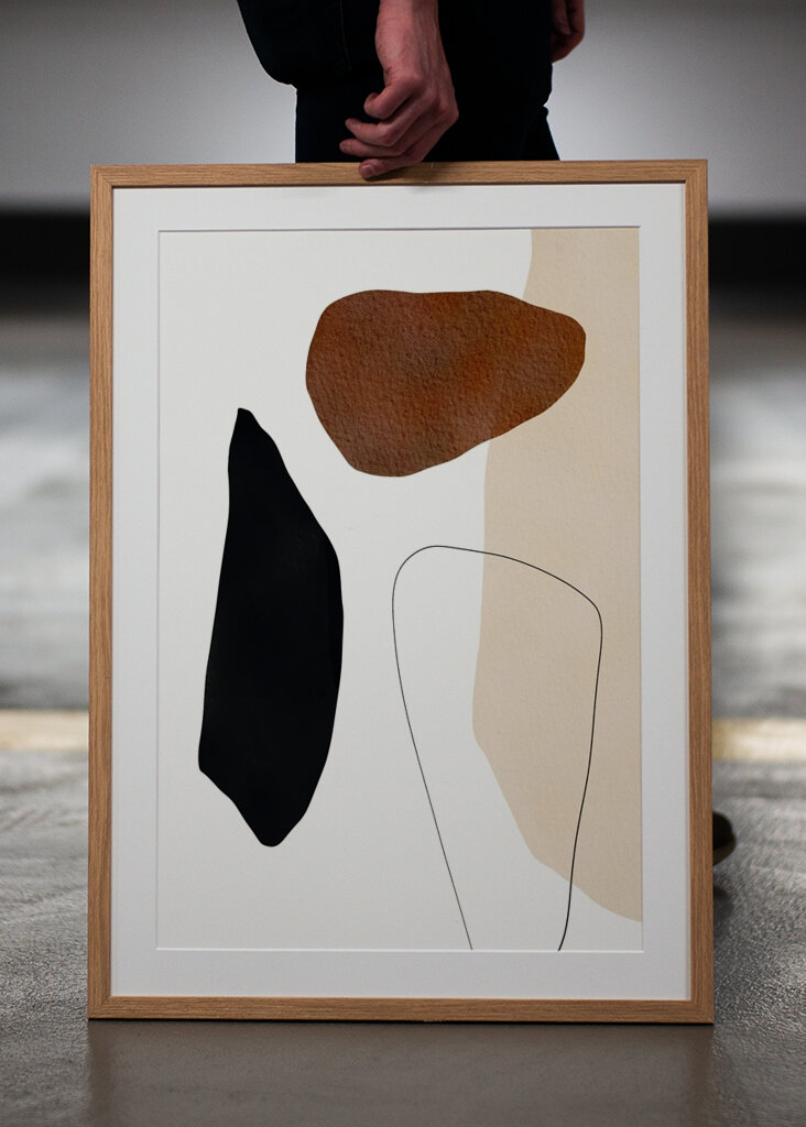 Abstract Earth Tones