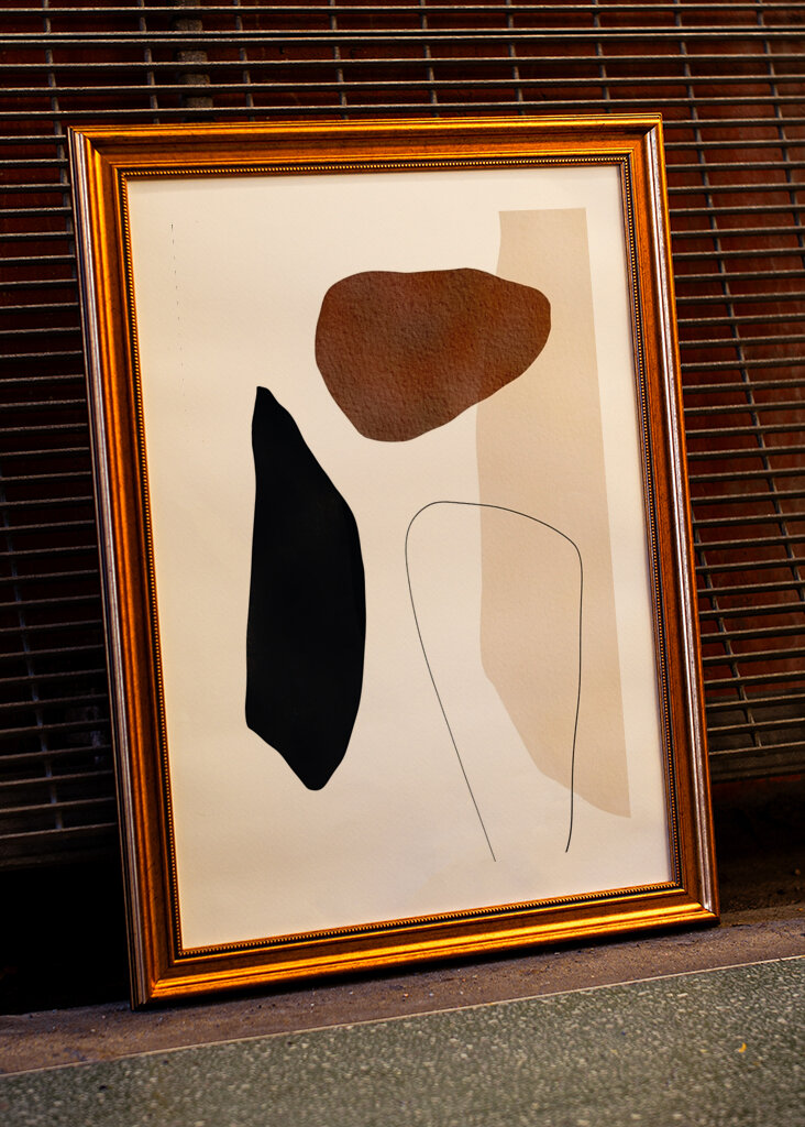 Abstract Earth Tones