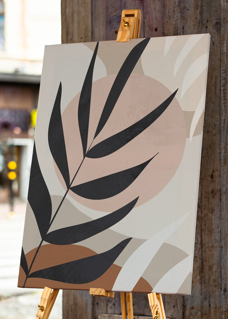 Abstraktní harmonie listů