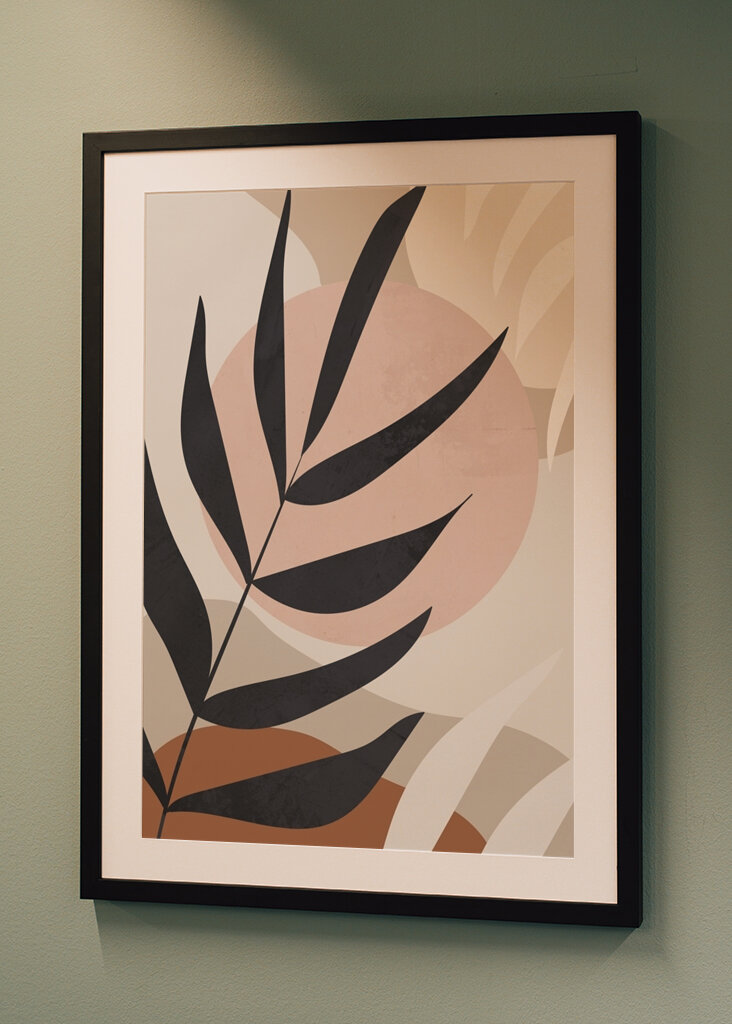 Abstraktní harmonie listů