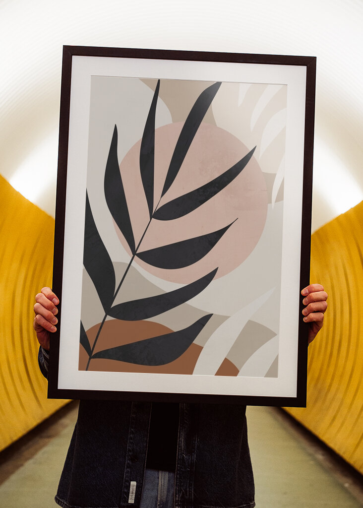 Abstraktní harmonie listů