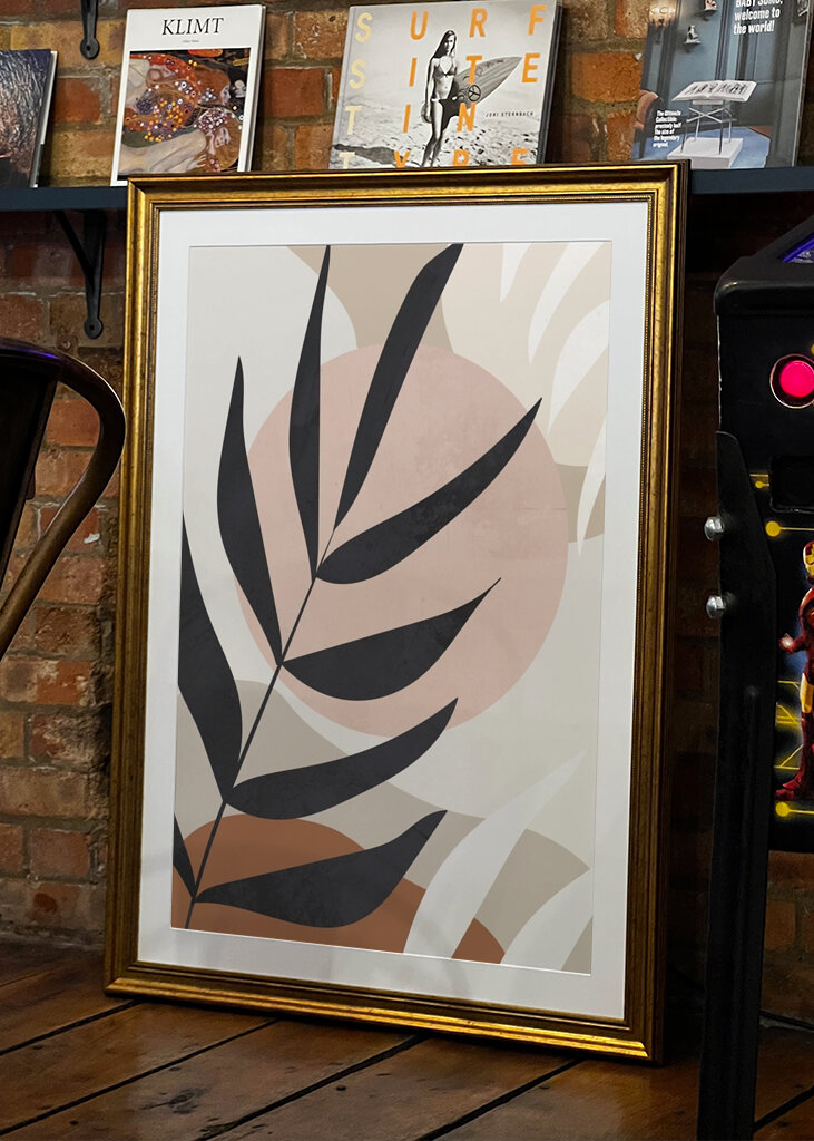 Abstraktní harmonie listů