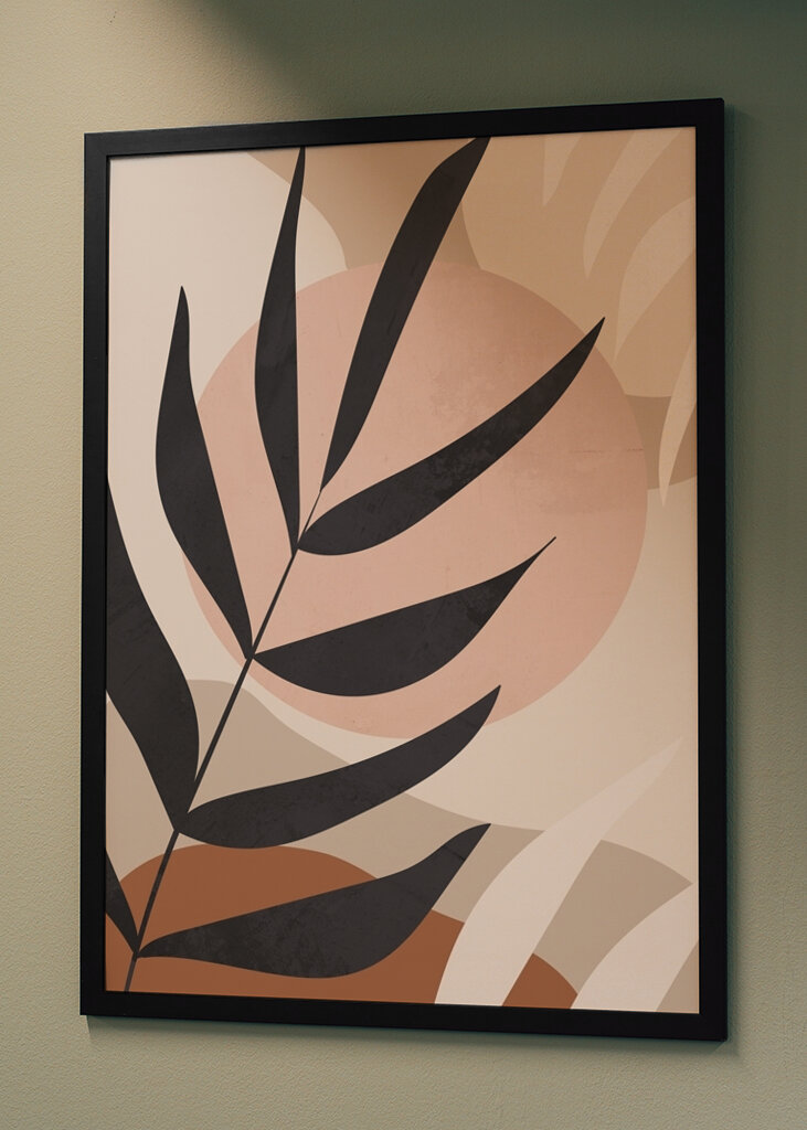 Abstraktní harmonie listů