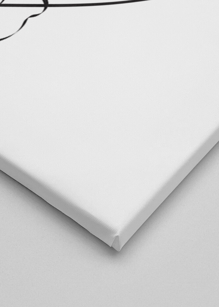 Chic minimal silhuet