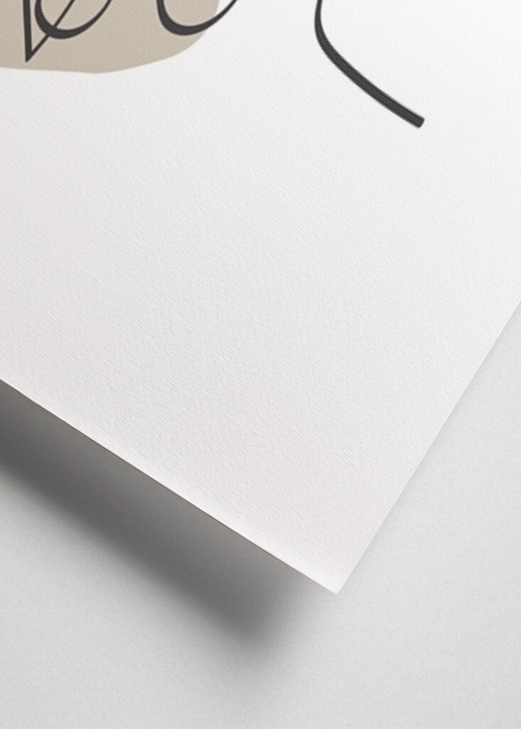 Minimalistiske ansigtslinjer