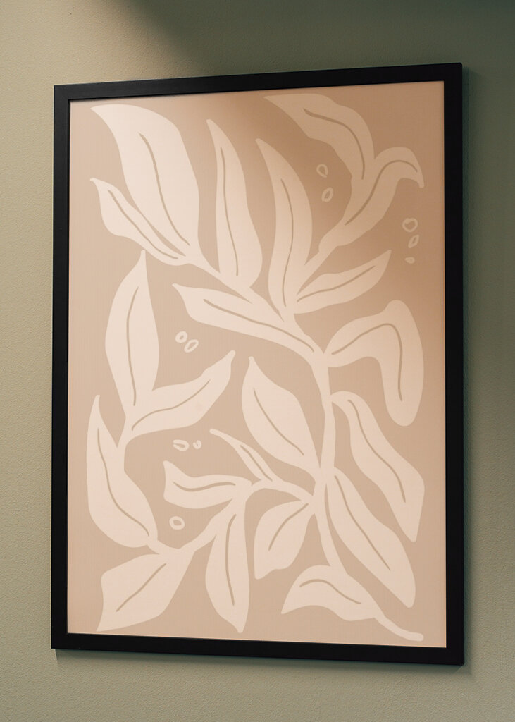 Abstrakt bladelegance