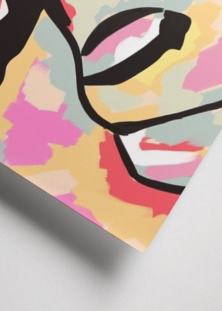 Drömmande ansikten palett