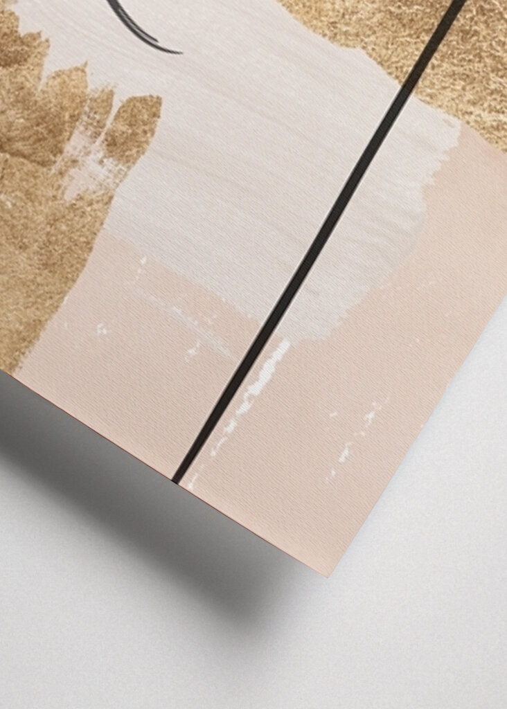 Abstract Gold Elegance