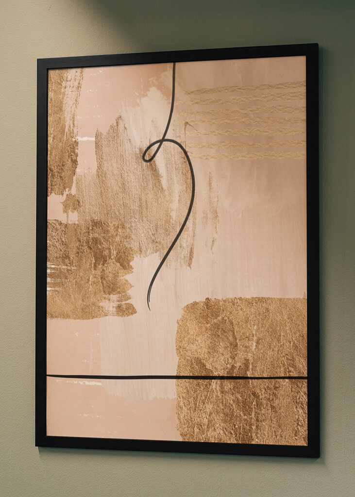 Abstract Gold Elegance