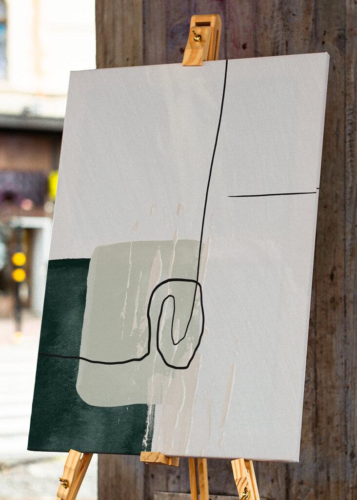 Abstrakter Linienfluss