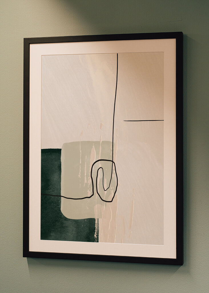 Abstrakter Linienfluss