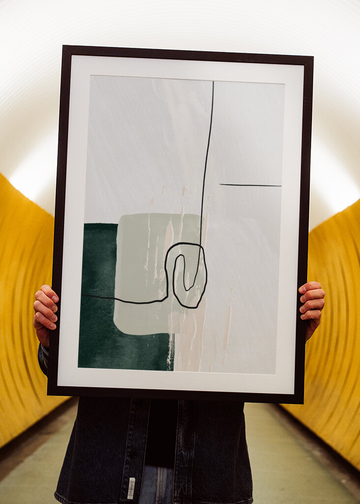 Abstrakter Linienfluss