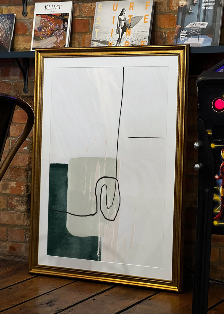 Abstrakter Linienfluss