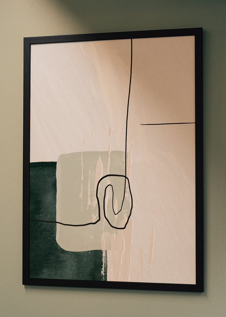 Abstrakter Linienfluss