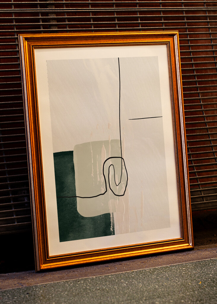 Abstrakter Linienfluss