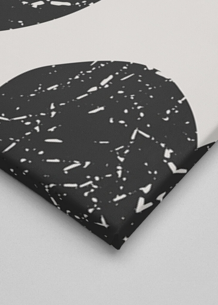 Abstracte zwarte vormen