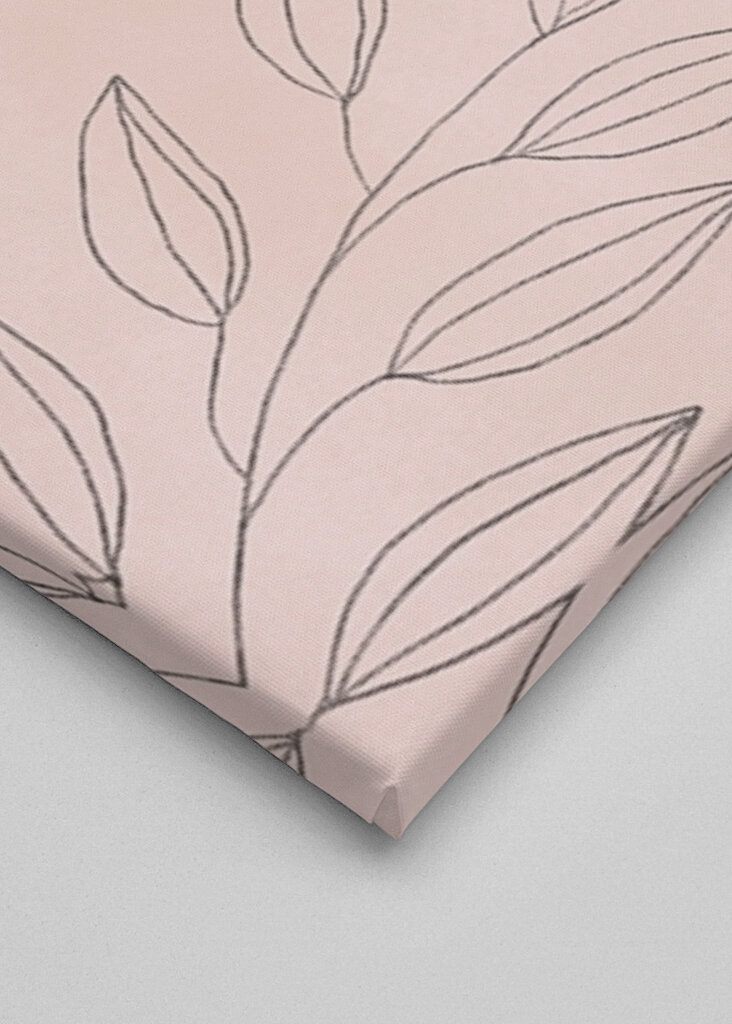 Minimalistisk bladflow