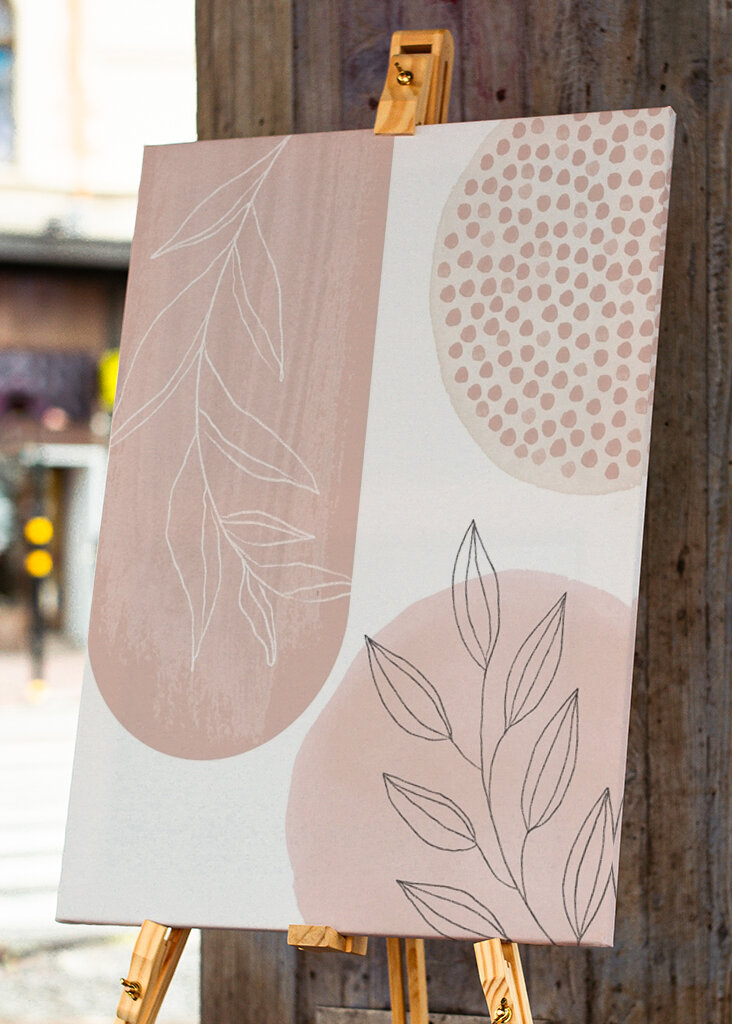 Minimalistisk bladflow