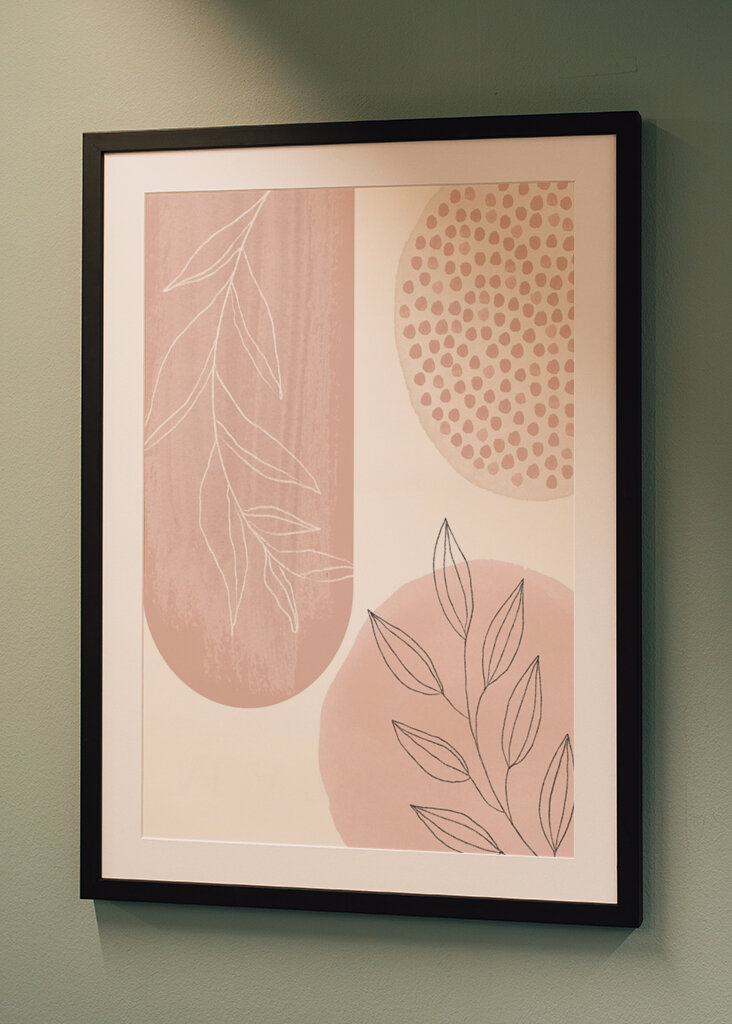 Minimalistisk bladflow