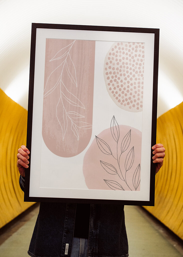 Minimalistisk bladflow