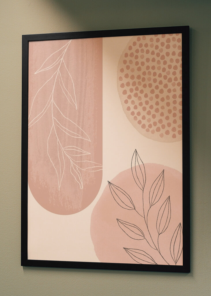 Minimalistisk bladflow