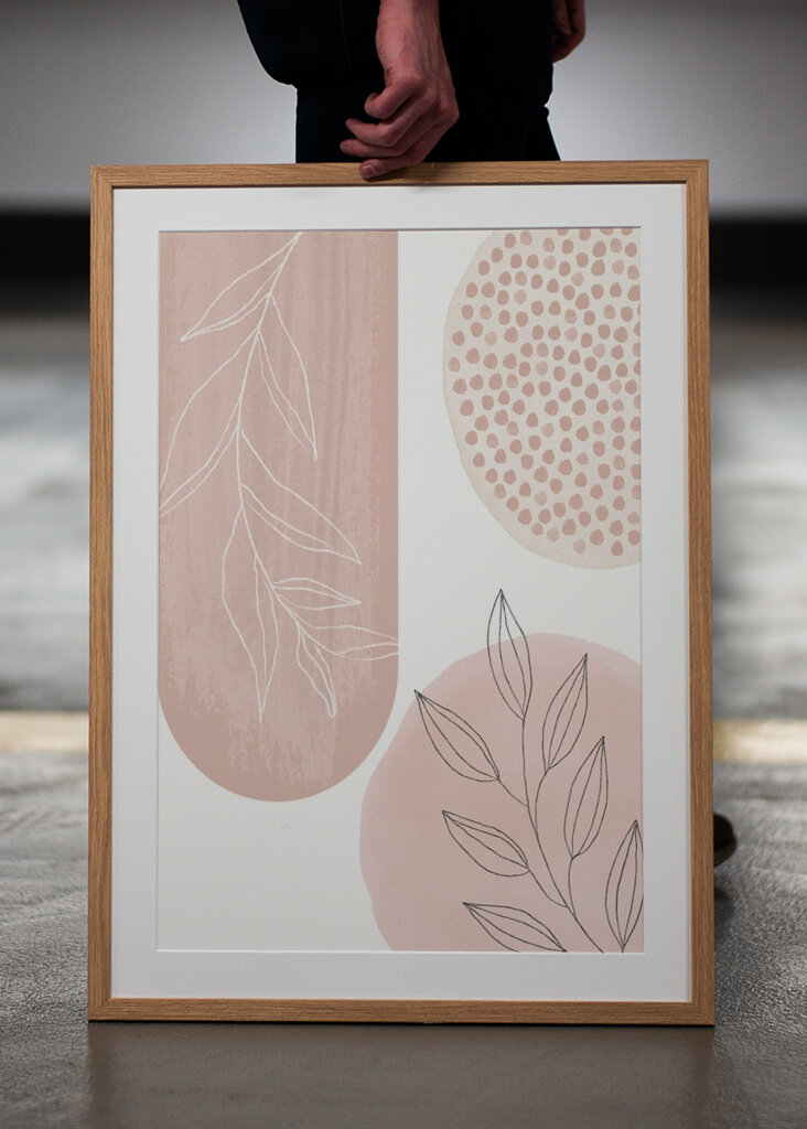 Minimalistisk bladflow