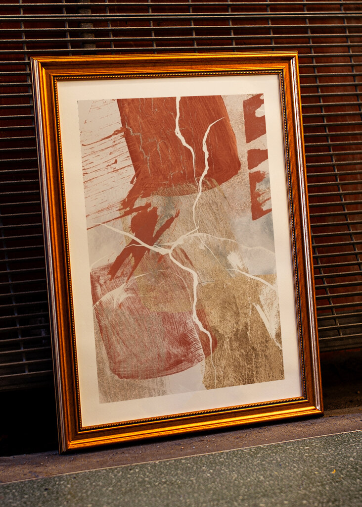 Jordnær abstrakt drøm