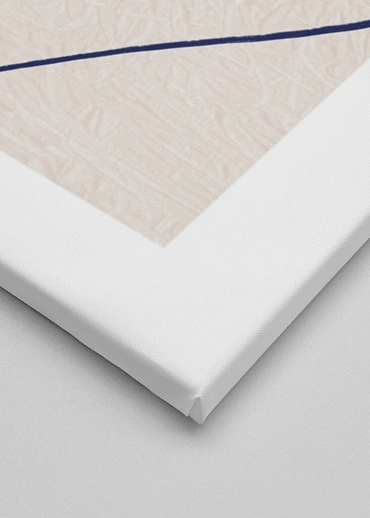 Lignes bleues abstraites