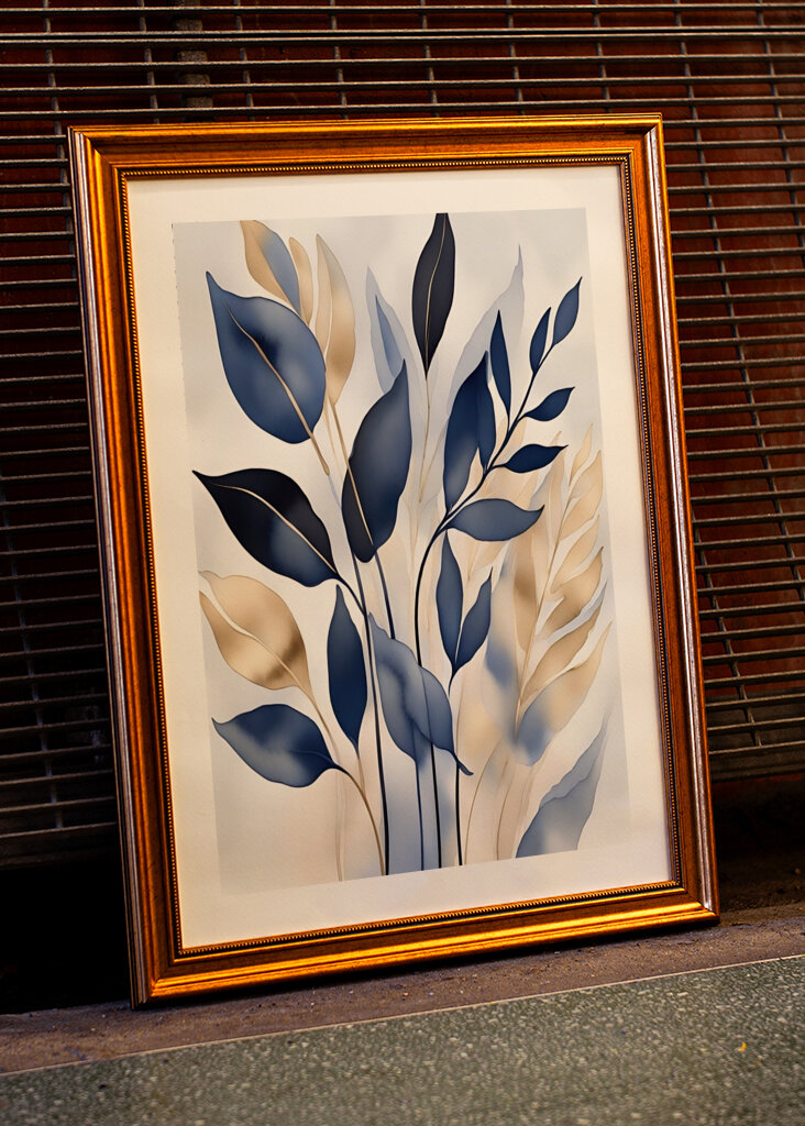 Elegante Blatt-Elegie