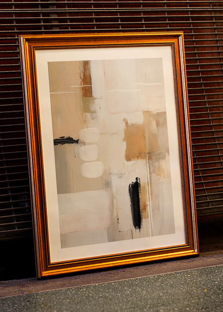 Fredfyldte abstrakte nuancer