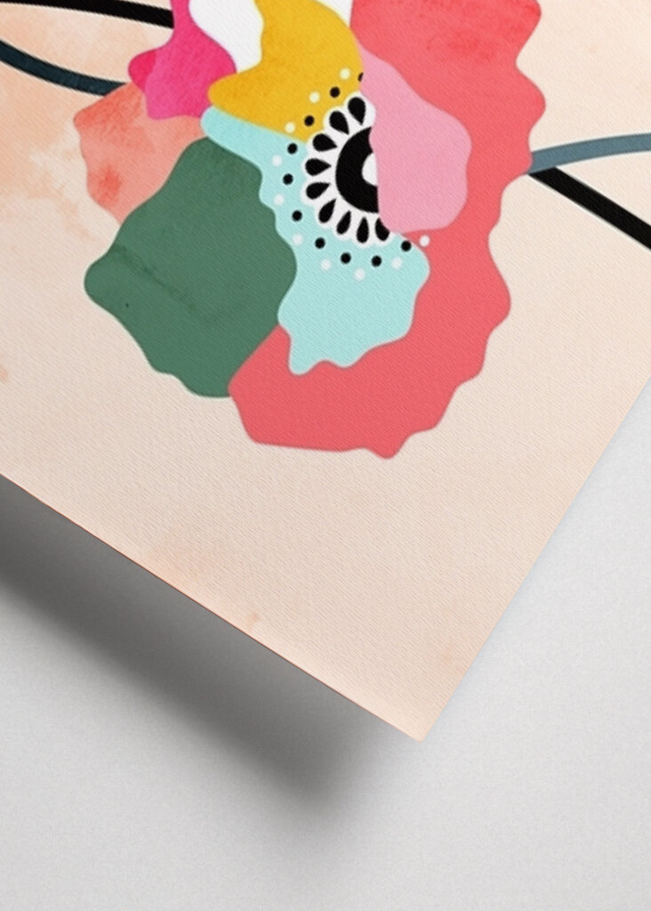 Zářivé květy máku