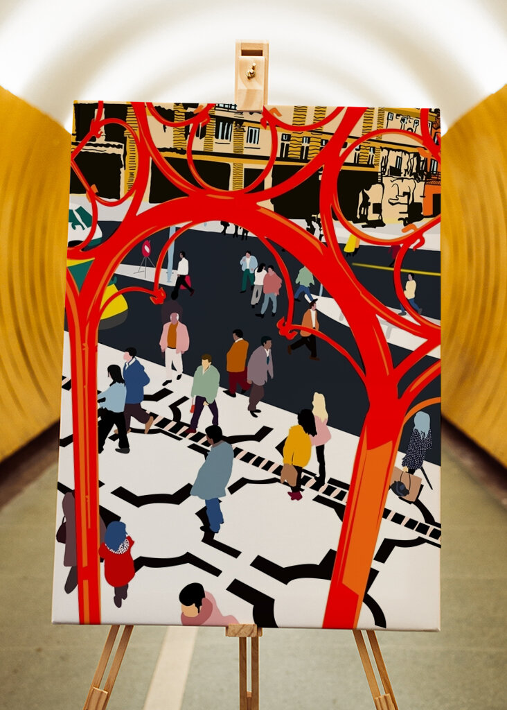 Urban Pathways Scene