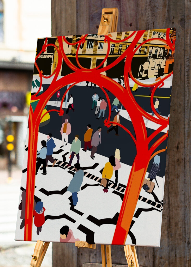 Urban Pathways Scene