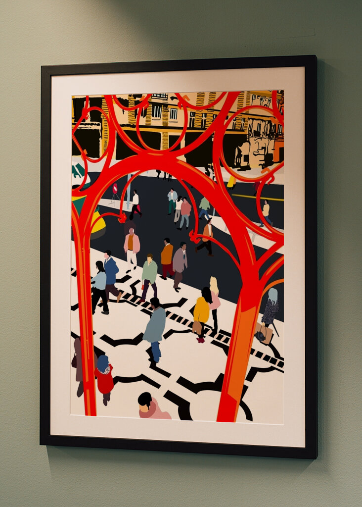 Urban Pathways Scene