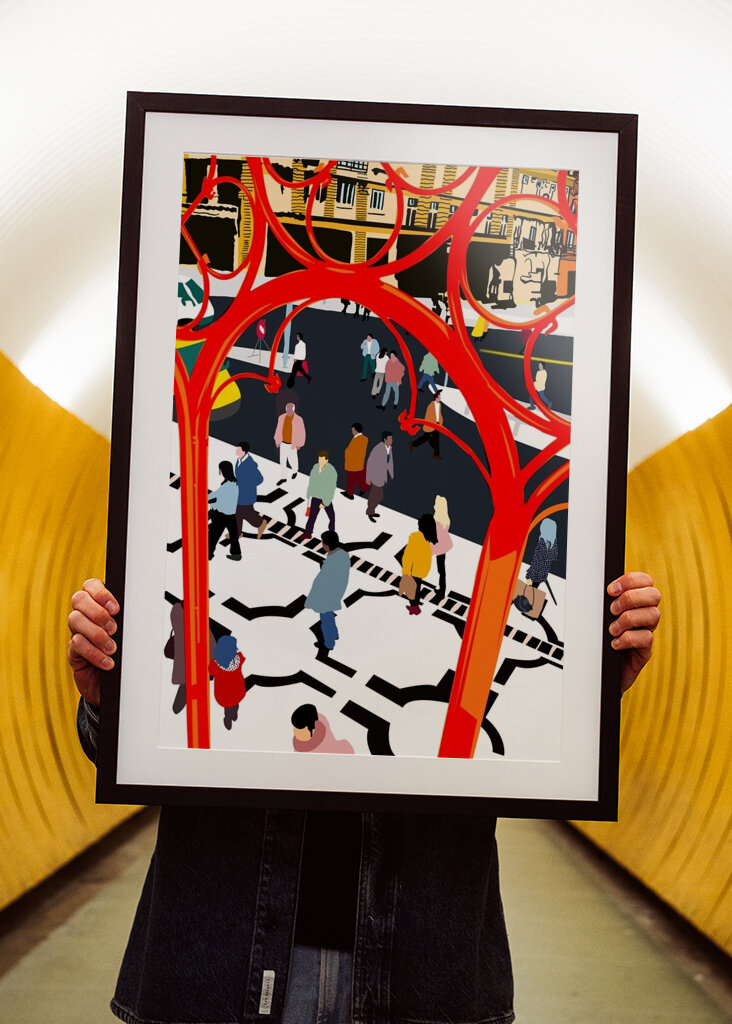 Urban Pathways Scene