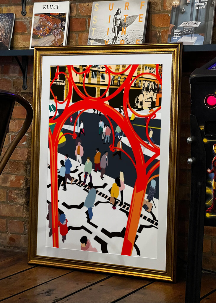 Urban Pathways Scene