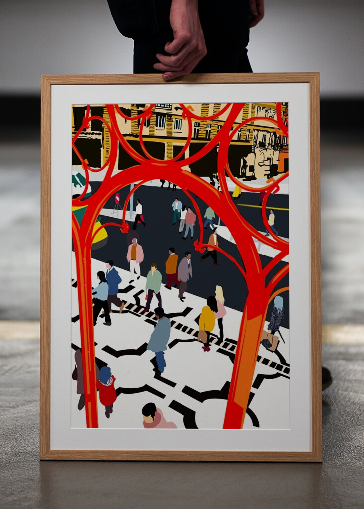 Urban Pathways Scene