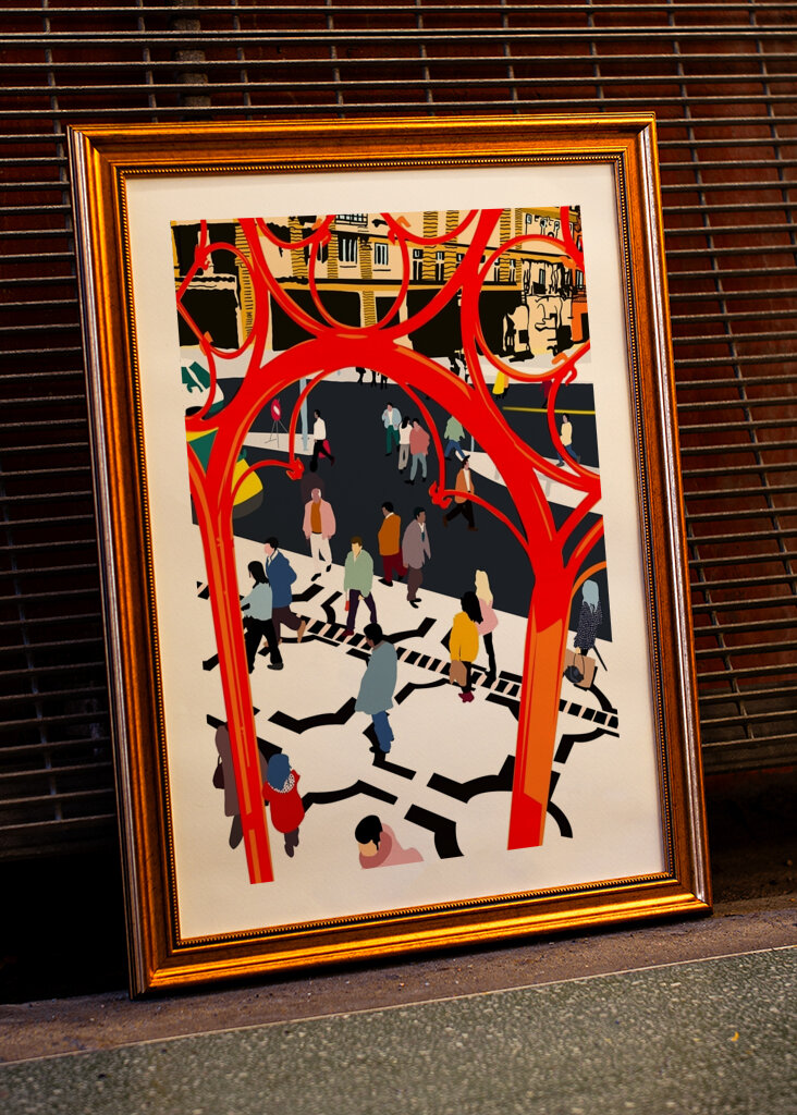 Urban Pathways Scene