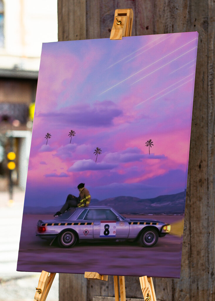 Álomszerű naplemente meghajtó