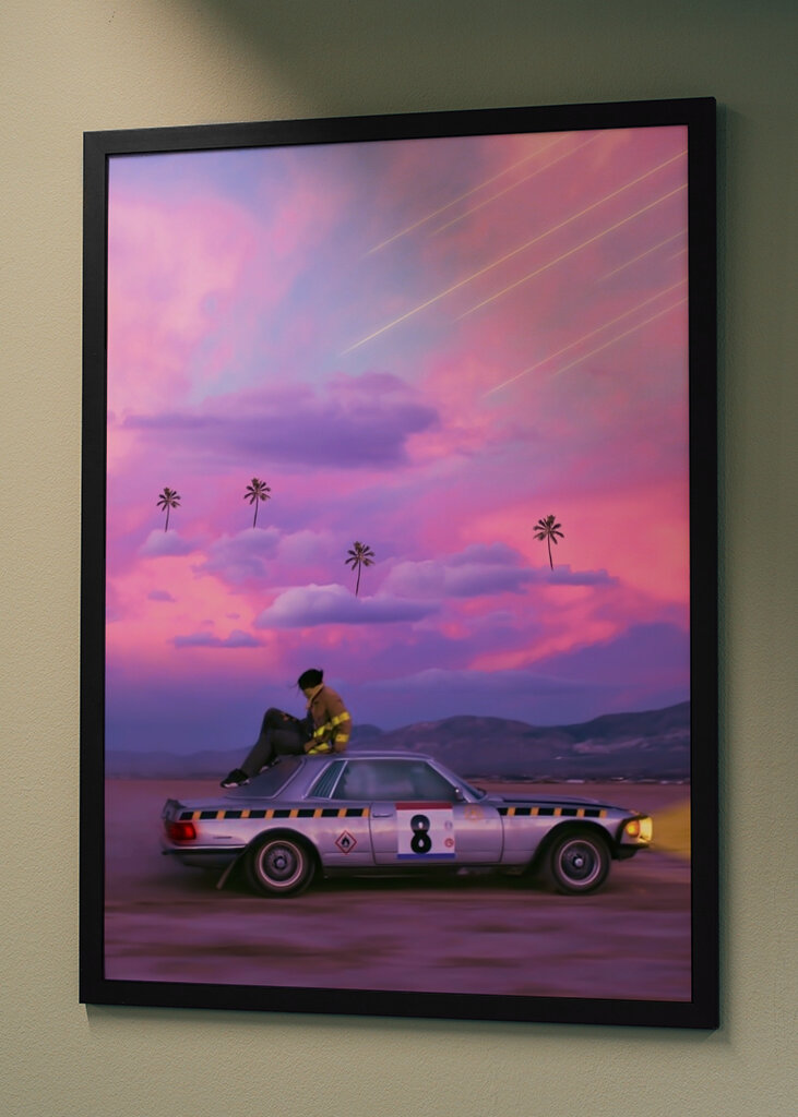 Álomszerű naplemente meghajtó