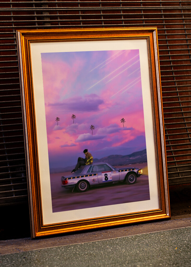 Álomszerű naplemente meghajtó