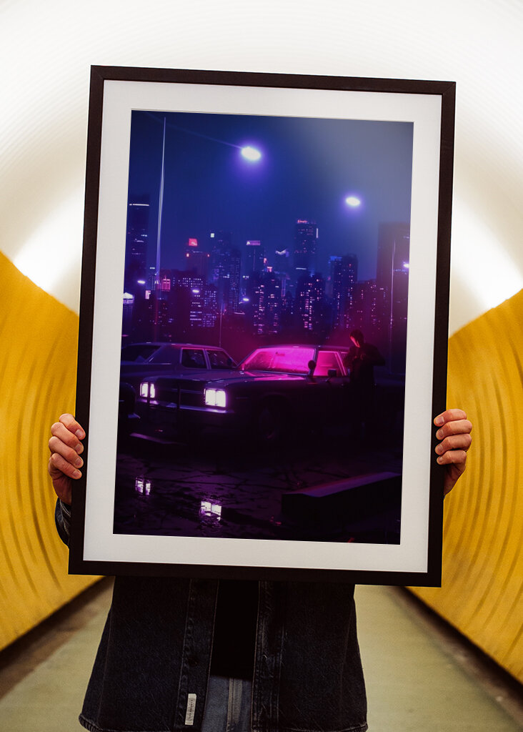 Neon Cityscape Nights