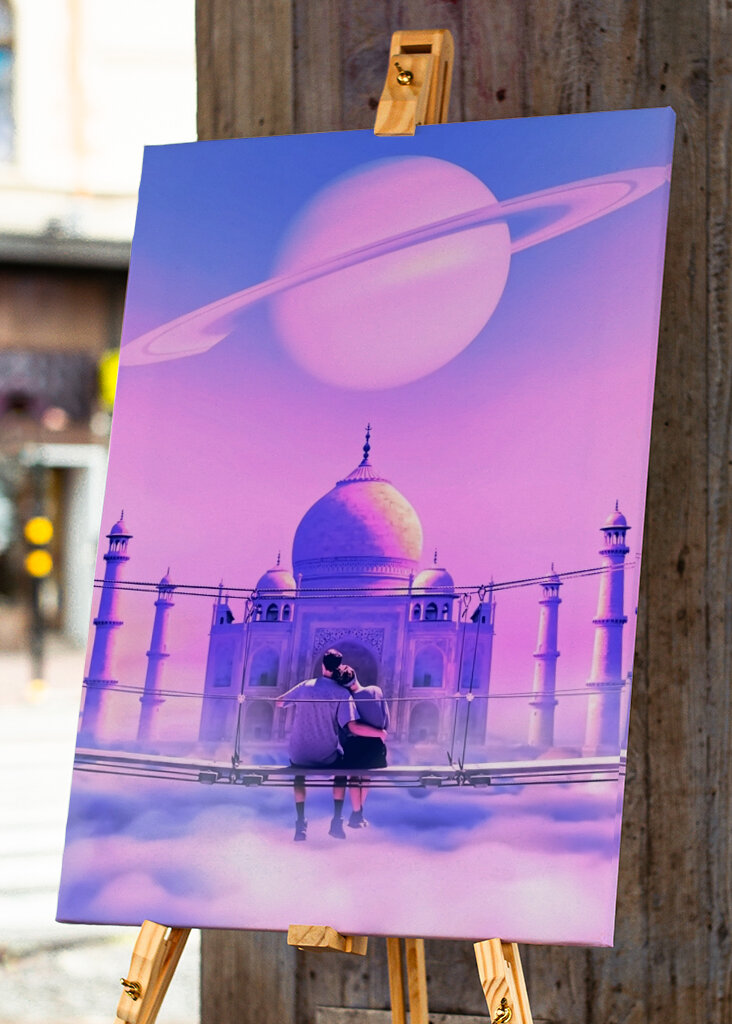 Saturn Traumlandschaft