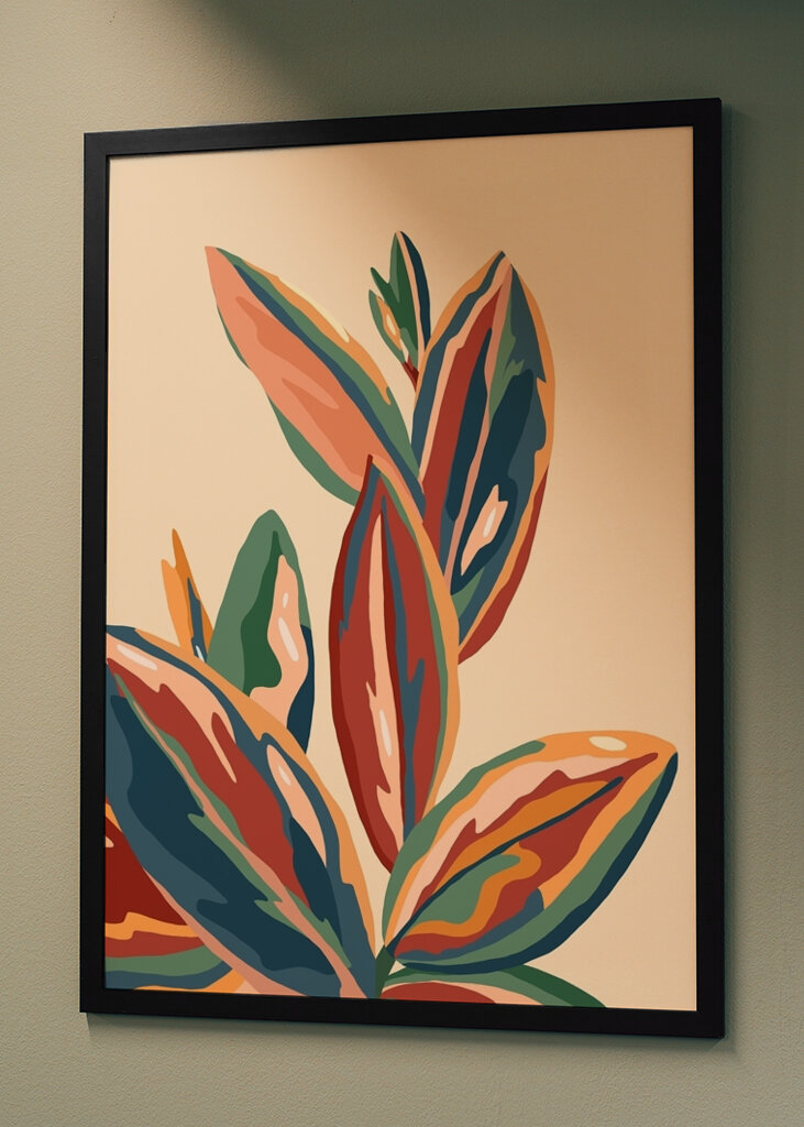 Barevný design listů