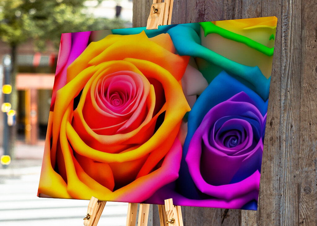 Rose Colorate, Rose Arcobaleno