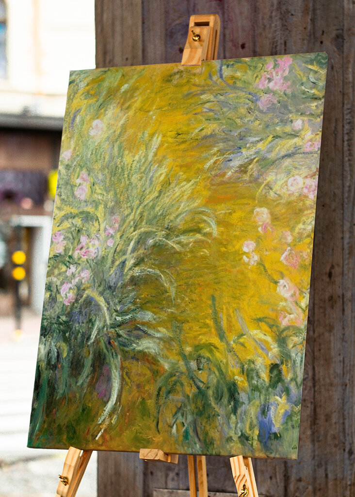 The Path through the Irises	