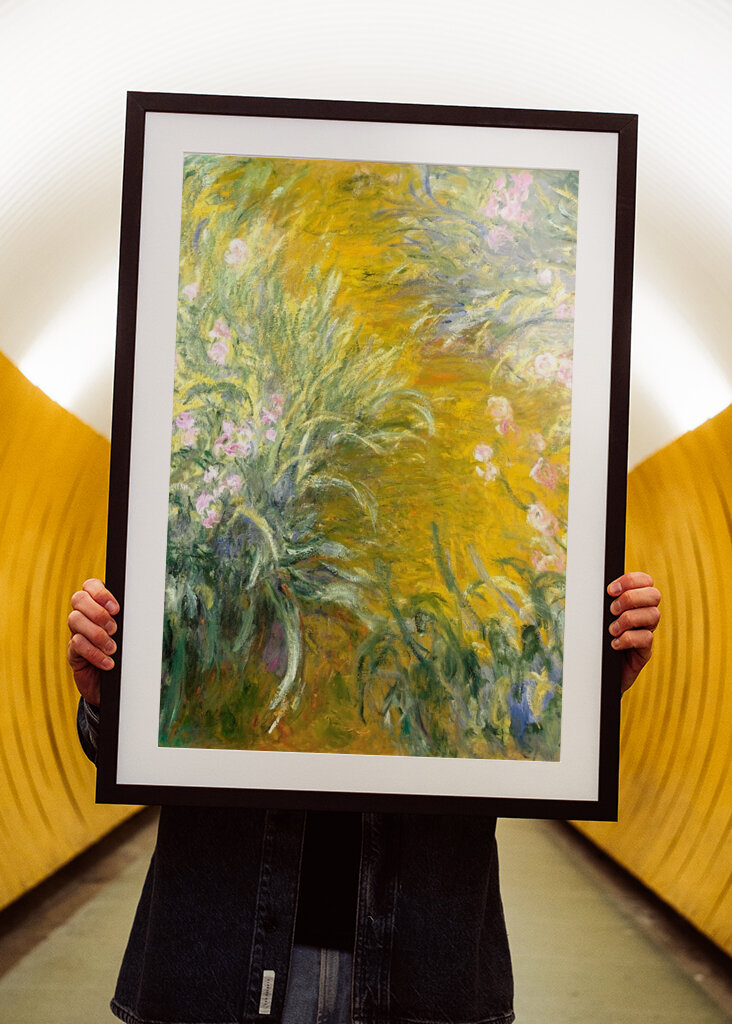 The Path through the Irises	