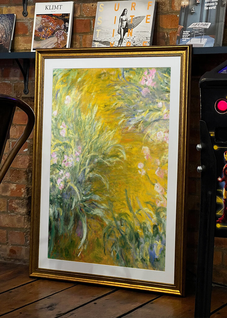 The Path through the Irises	