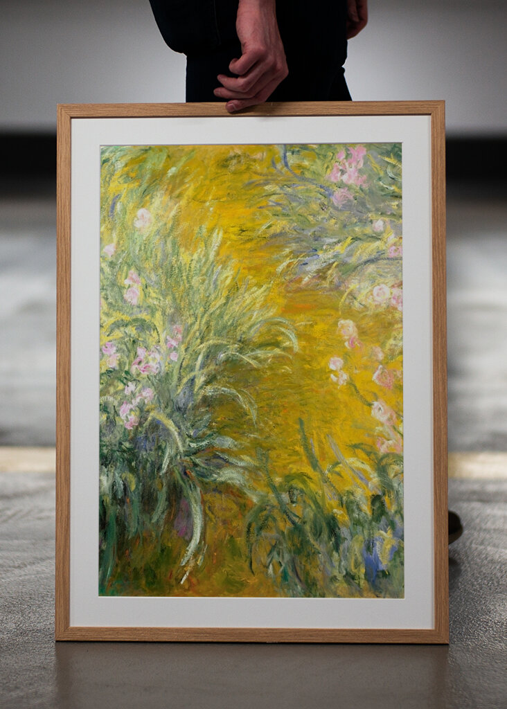 The Path through the Irises	