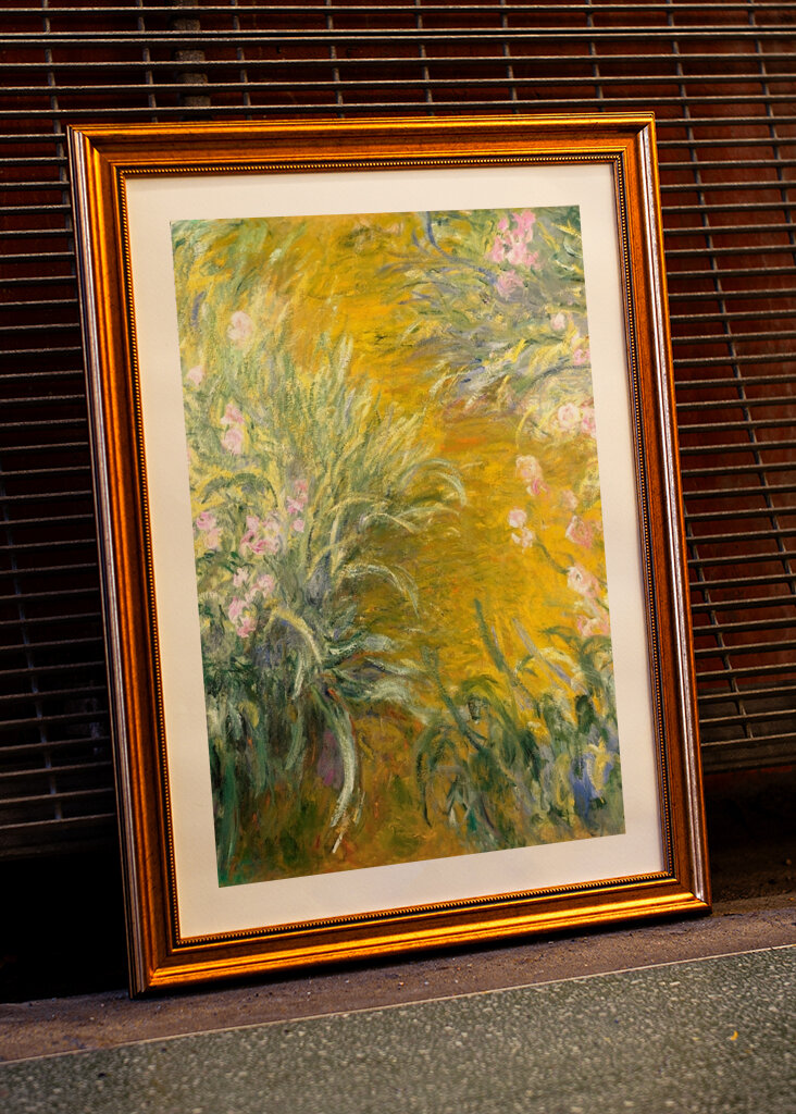 The Path through the Irises	